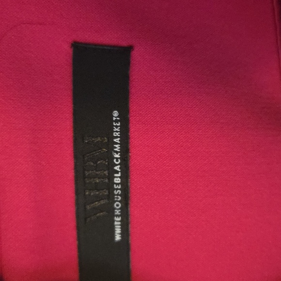 White House Black Market Vibrant Pink Blazer - Picture 3 of 8